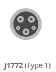 J1772 charge connector